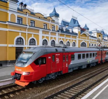 Томск, железнодорожный вокзал